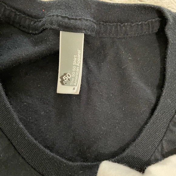 American apparel white & black t-shirts (2) - Picture 3 of 5